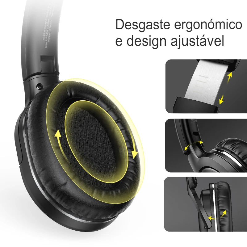 Baseus D02 Pro Wireless Headphones Bluetooth Earphone 5.3 Foldable Headset Sport Over the Ear Headphone Gaming Bluetooth Earbuds