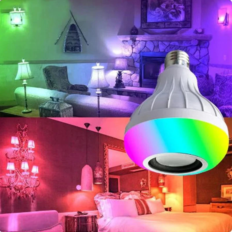 Bluetooth Music Bulb Remote Control Led Music Bulb Rgb Colorful Music SPECIFICATIONSBrand Name: MERRYHOMECertification: CECertification: FCCCertification: RoHSCertification: ULOrigin: Mainland ChinaItem Type: Stage Lighting EffectStyle